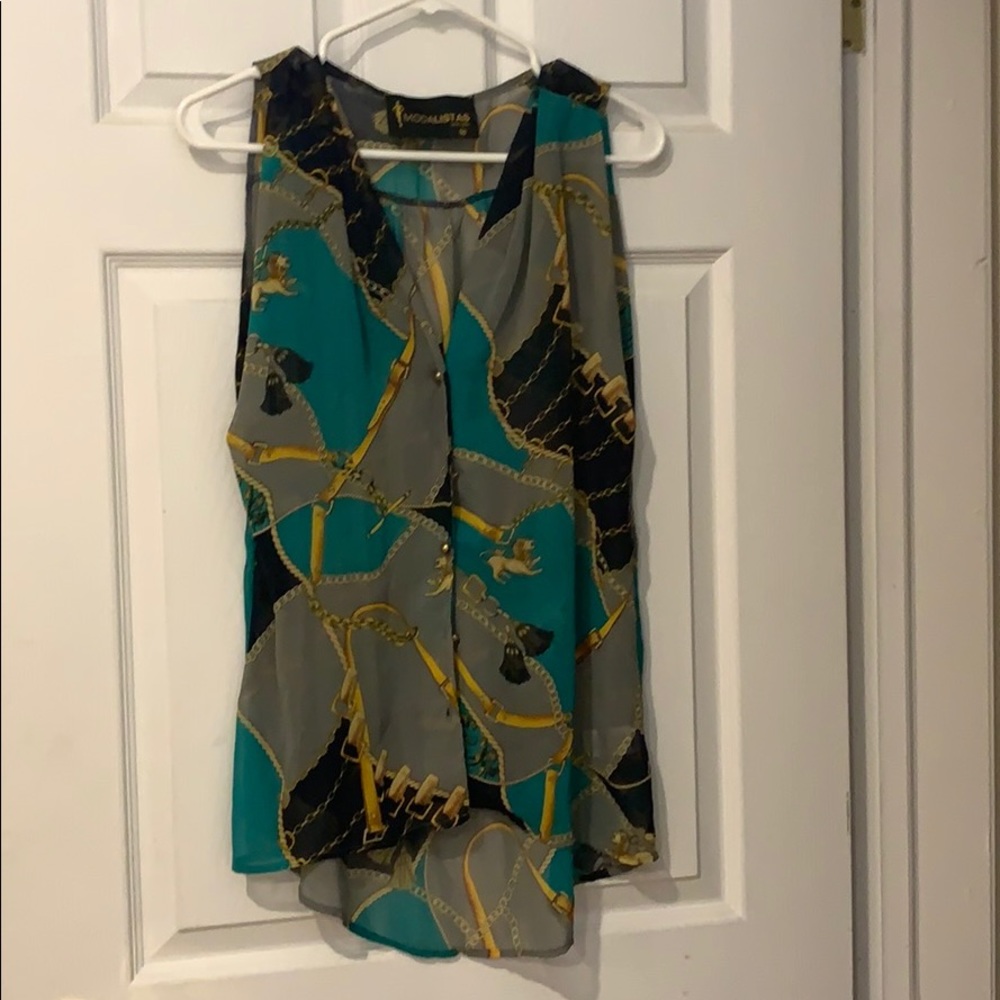 NWOT Sheer tank